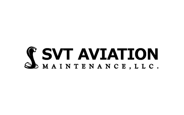 Svt Aviation Logo Black Transp Padded